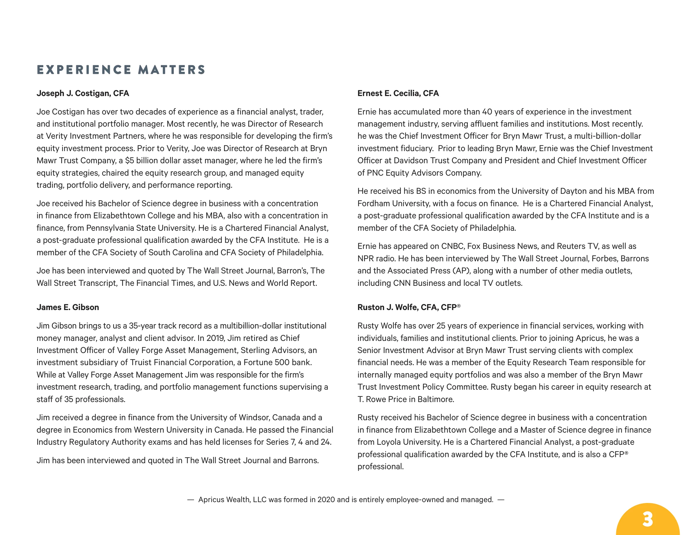 Apricus Wealth brochure page 3